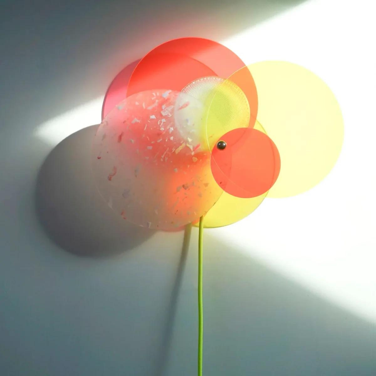 Lampe ou applique en plastique recyclé - bicolore – Image 6