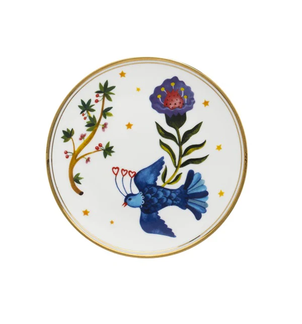Assiettes en porcelaine à l'italienne avec textes et motifs - Bitossi – Image 5