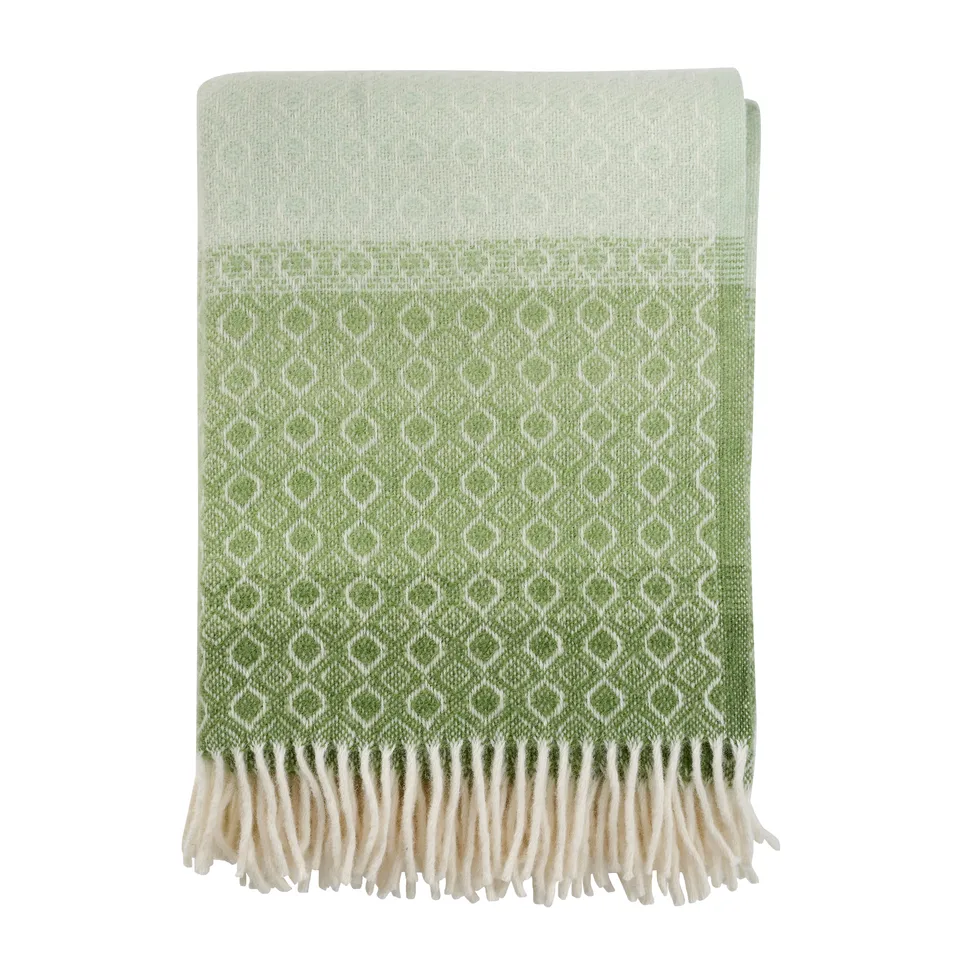 Plaid en laine d'agneau, motifs Havana, différents coloris - Klippan – Image 2